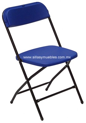 SILLA PLEGABLE DE PLASTICO POLIPROPILENO